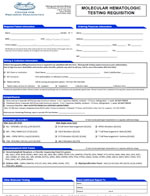 Molecular Hematologic Testing