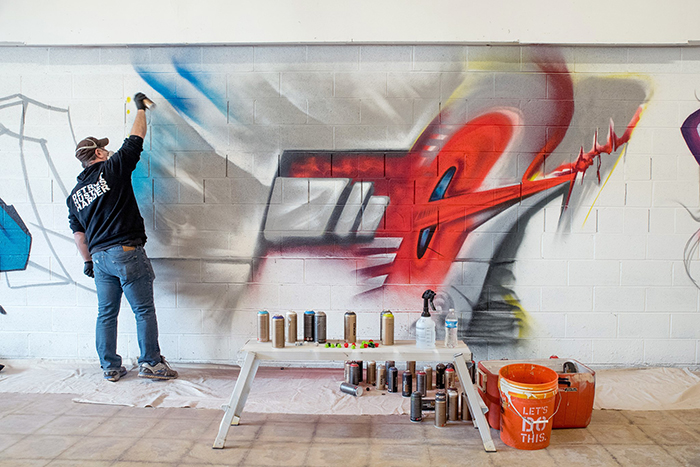 Art Block Installation