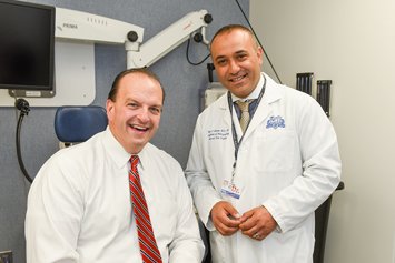 bob livernois head and neck cancer patient with dr ghanem