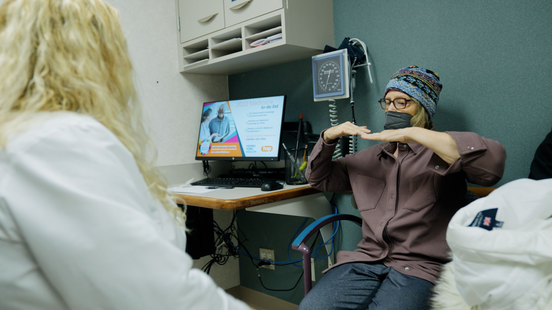 Gayle patient and doctor