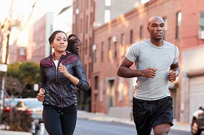 couple running for exercise
