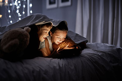 kids and electronic use