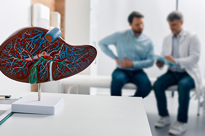 patient talking to doctor