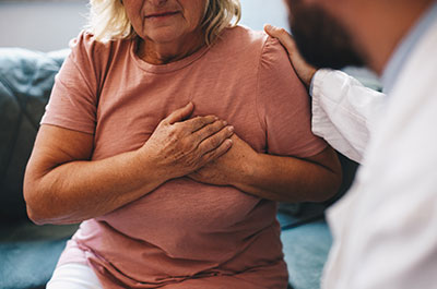 pain after heart attack
