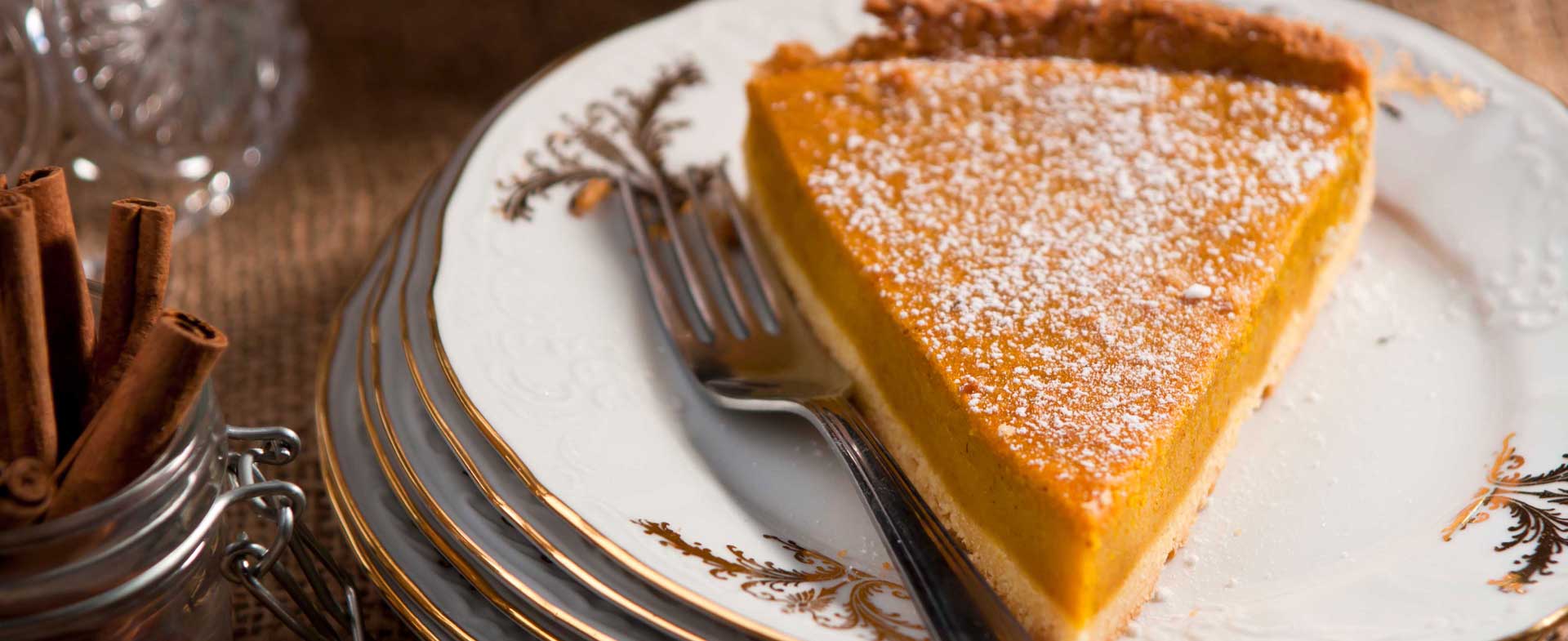 pumpkin pie slice