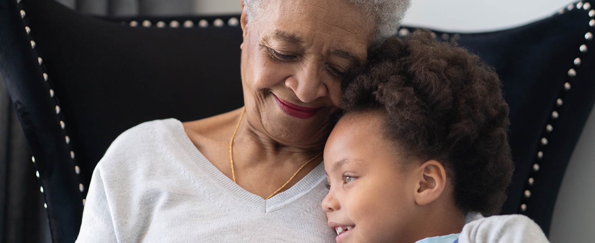 grandmother and granddaughter