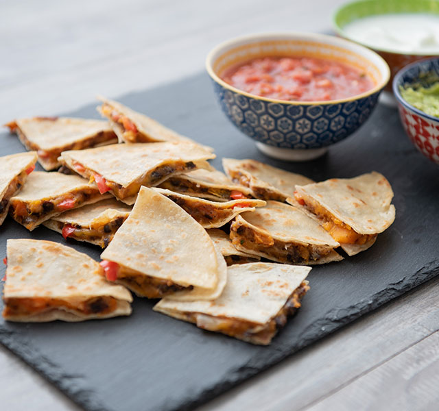 sweet potato quesadillas