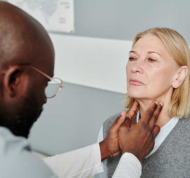 woman at doctors appointment
