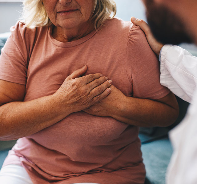 pain after heart attack