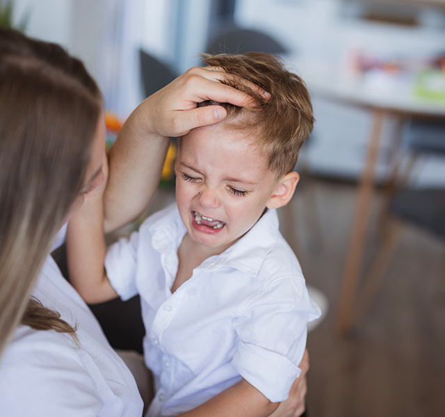 toddler head bumps
