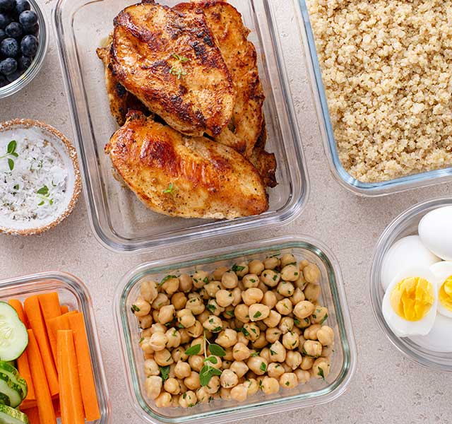 high protein meals