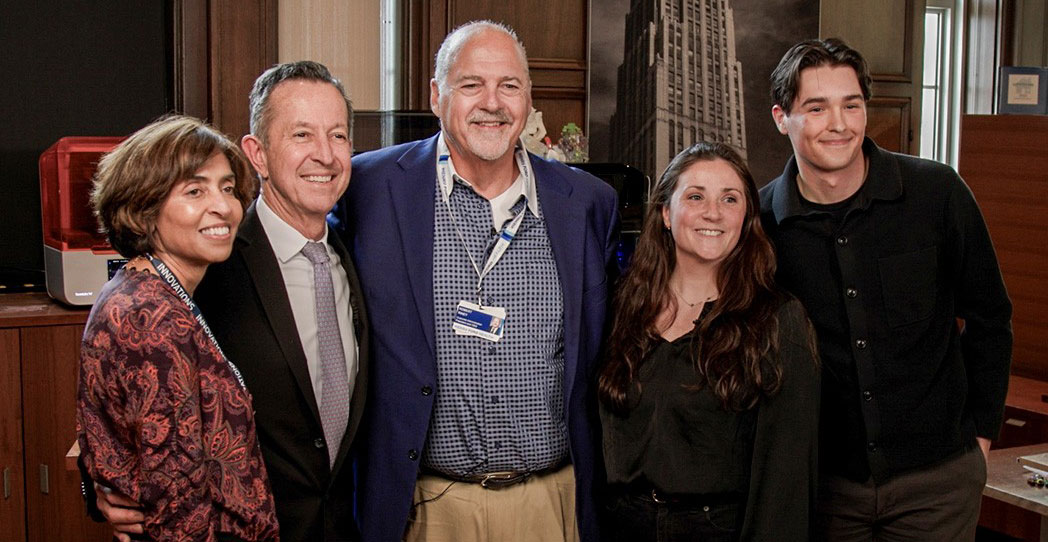 Bob Riney visits HF Innovations 3D Program