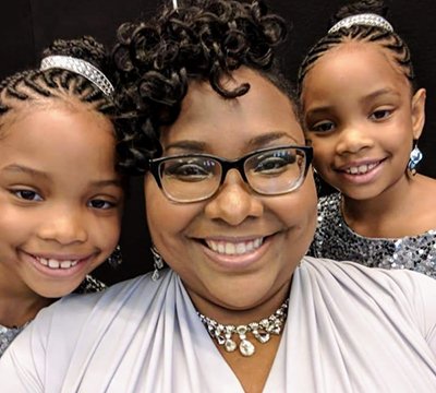 Fallon Hall with Daughters