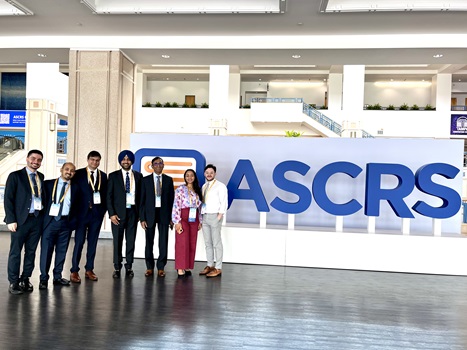 Colon and rectal surgery fellows at conference