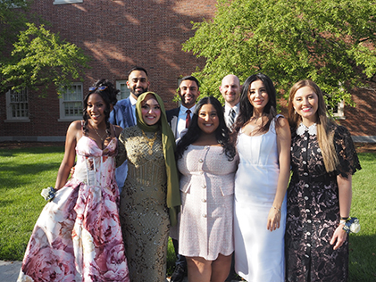 Group picture of residents class 2026 graduation