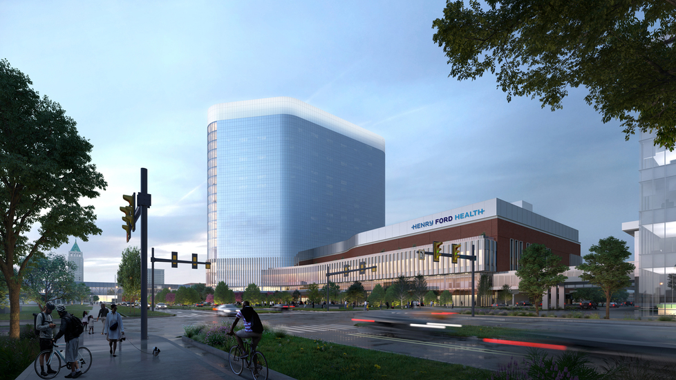Exterior rendering of Destination Grand