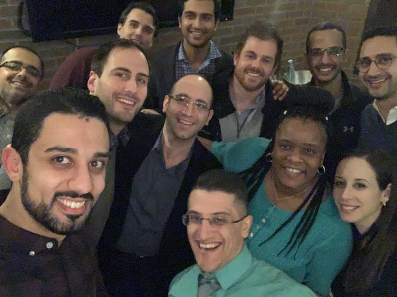 Fellows at our annual Fellowship Holiday Dinner