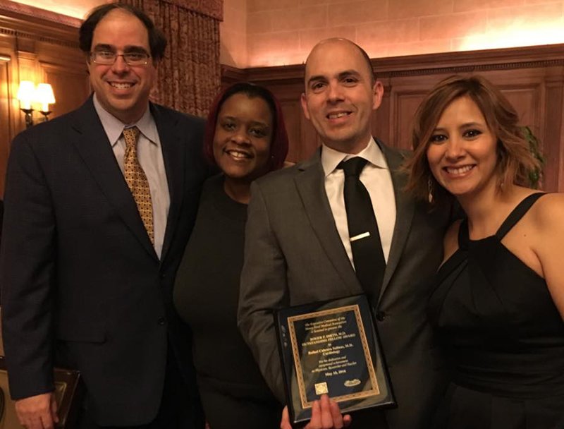 Outstanding Fellow Award at the annual Henry Ford Alumni Association Outstanding Resident Awards Banquet