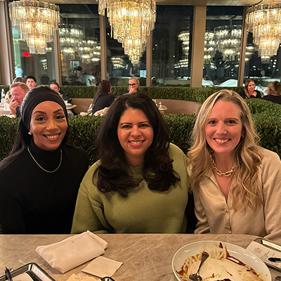 MFM members dining together