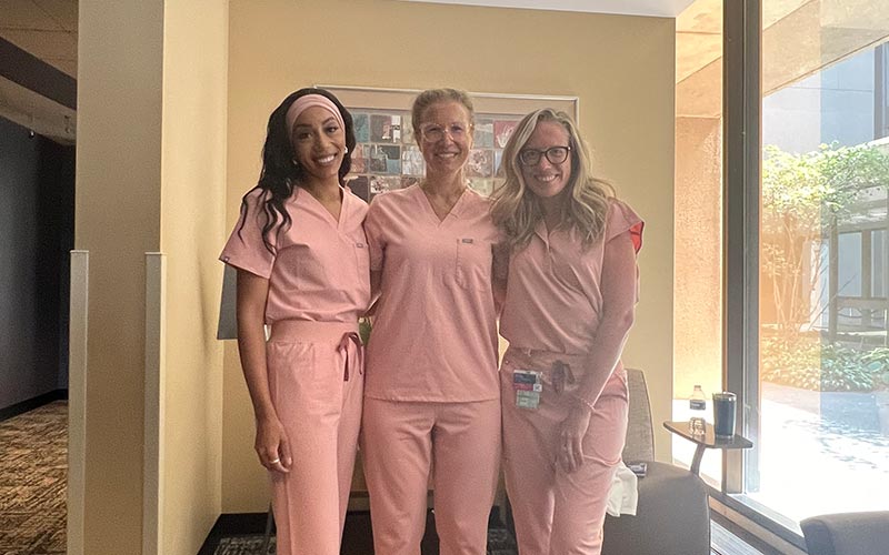 MFM Fellows in pink