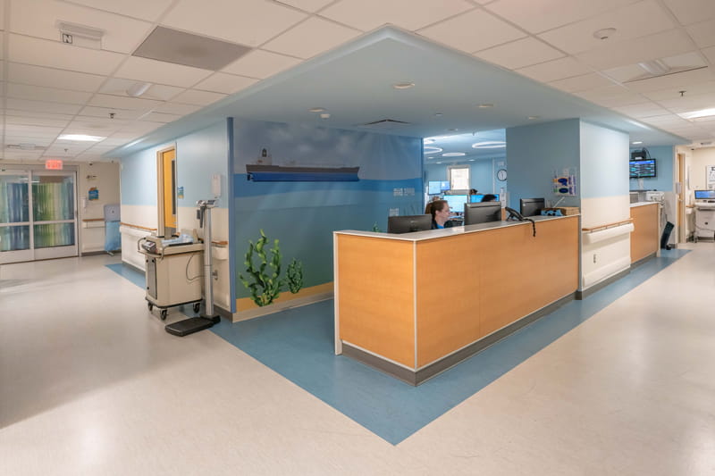 Henry Ford St. John Hospital Pediatric Emergency Department Nurses Desk
