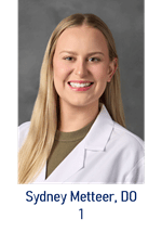 Sydney Metteer, DO, PGY1