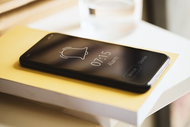 Phone alarm for pill