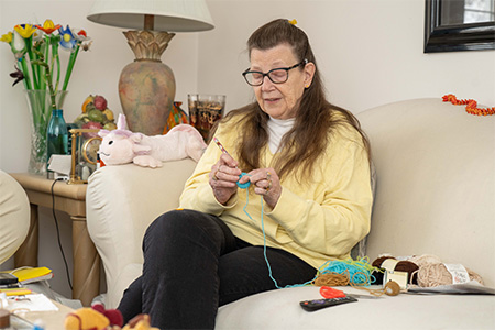 Integrative medicine patient Katharine