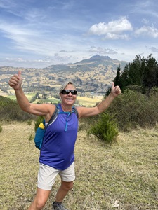 Carol after hike