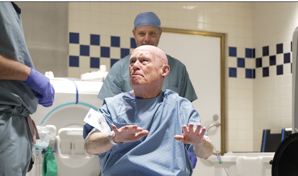 HIFU patient treated by neurosurgeon