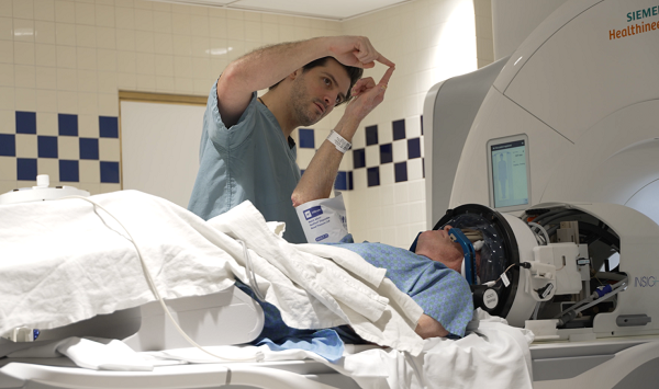 HIFU patient treated by neurosurgeon