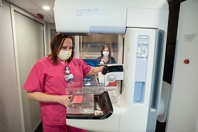 Mammography system at Henry Ford Health.